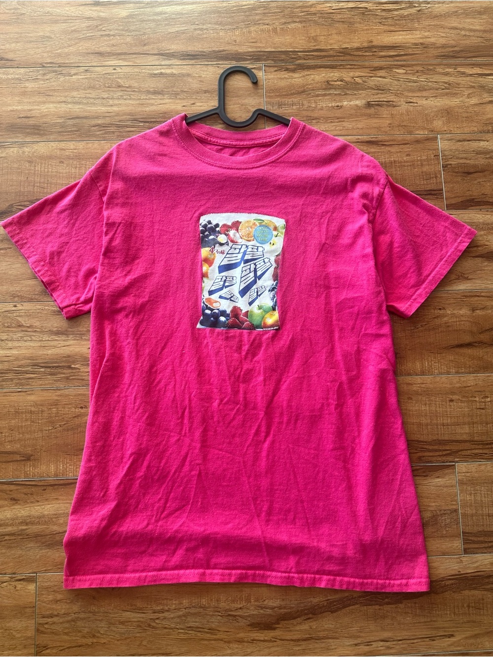 Anti Social Social Club (ASSC) Graphic T-Shirt – Hot Pink / Candy Pink